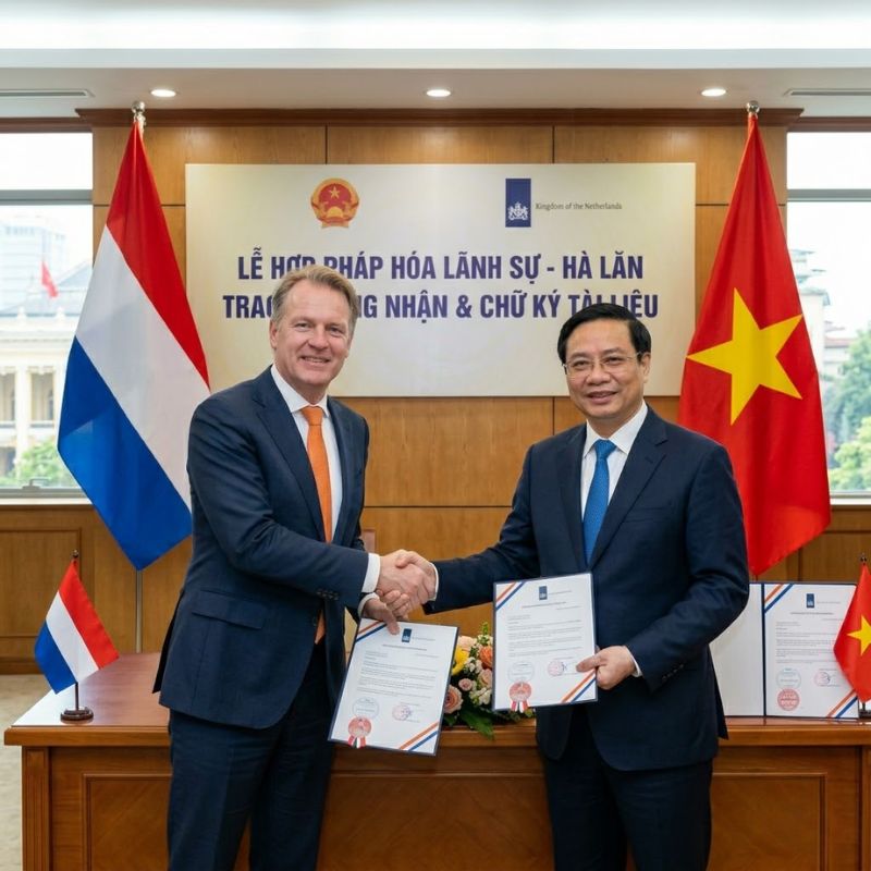  Hợp Pháp Hóa Lãnh Sự Hà Lan 