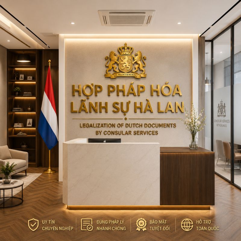  Hợp Pháp Hóa Lãnh Sự Hà Lan 